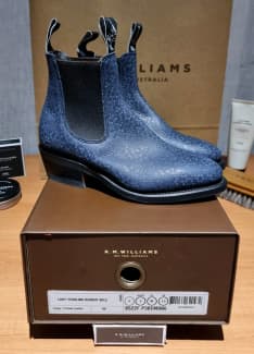 RM Williams Stockman Buckle boot Crocodile leather Mens 8G