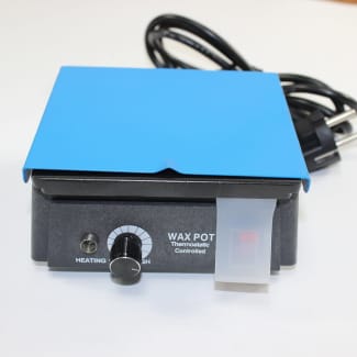 Dental Wax Pot Wax Heater 3-well Wax Heating Analog Dipping Pot Dental Lab  tool