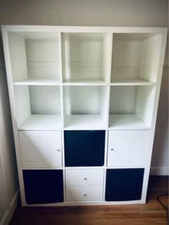 IKEA KALLAX Shelving Unit, 112x147 cm, White