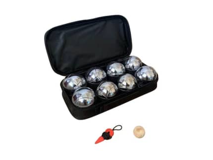 9 Ball Set Boule Bocce Ball Outdoor Toys Plastic Boules Jack Games