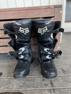 fox motocross boots size 7