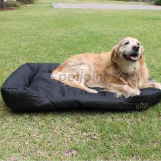 Large Dog HeavyDuty Waterproof Canvas Bed Pet Cat Home House Kennel