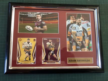 Brisbane Broncos Premierships Tribute Print Framed – exclusivesignings