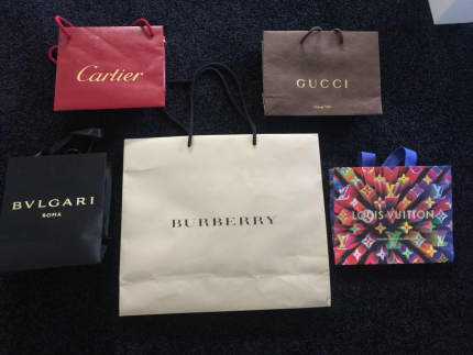 gucci paper bag for sale