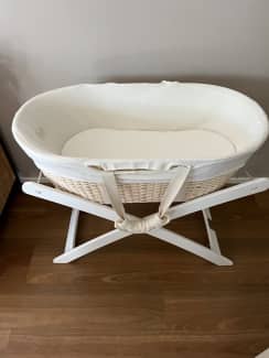 Childcare moses basket and 2024 stand