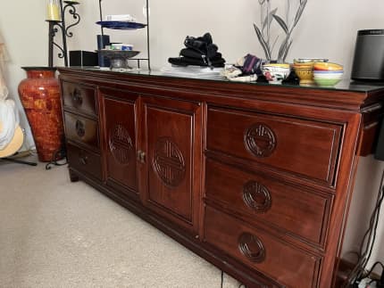 rosewood buffet table