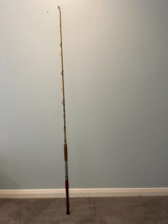 Vintage Len Butterworth Split Bamboo Fishing Rod