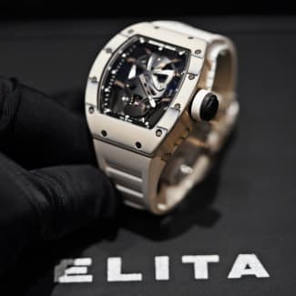 Richard Mille RM 52 06 Tourbillon Mask in White Quartz TPT