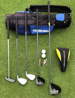 Used left best sale handed golf clubs