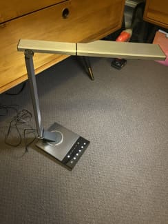 Vintage OTT-LITE Post Modern Desk Task Lamp in Black, 1990s 