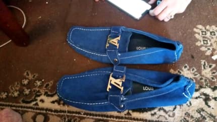 Louis Vuitton, Shoes, Louis Vuitton Brown Cognac Monte Carlo Moccasins