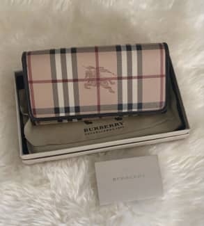 Burberry Haymarket Check Penrose Continental Wallet