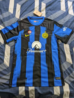 22/23 Inter Milan Home Jersey With Paramount Plus Sponsor - Kitsociety