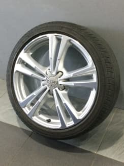 Genuine Audi A3 8P S-Line 18″ Inch OEM Alloy Wheels - Silver