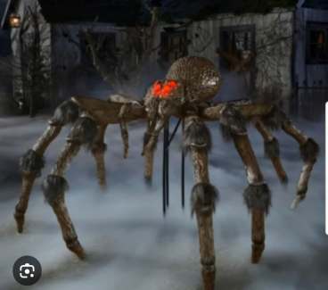 8FT GIANT SPIDER HALLOWEEN PREORDER NOW   