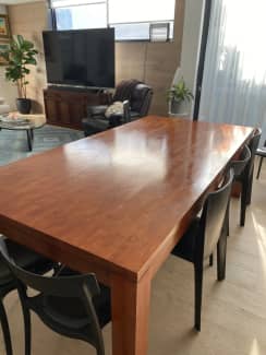 gumtree timber dining table