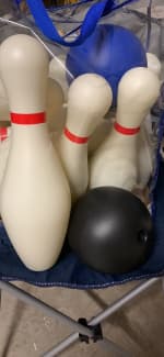 bunnings 10 pin bowling set