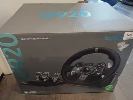 NEW Logitech G27 Driving Force Steering Wheels & Pedals