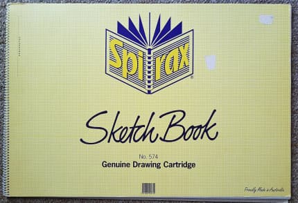 Spirax Kode 40 Page A3 Sketch Book - Assorted*