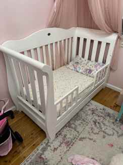 Quirky bubba regal sleigh cot hotsell