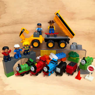 Mega bloks thomas build and go online