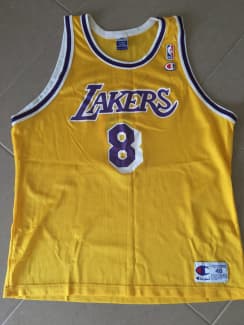 BAPE x Mitchell & Ness Lakers ABC Basketball Authentic JerseyYellow, Tops, Gumtree Australia Darwin City - Fannie Bay
