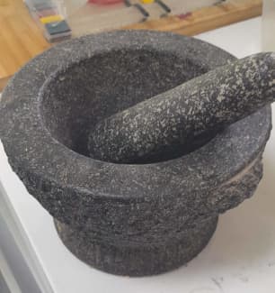 A mortar and pestle is non-negotiable