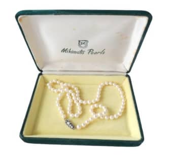 mikimoto pearls second hand