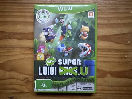 New Super Mario Bros. U (Nintendo Wii U, 2012) Mint Disc With Manual TESTED