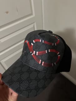 Real v fake Gucci black king snake cap.. 