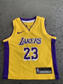Nike, Shirts, Nike Lakers Lebron James Mvp Rare Jersey White Authentic  Stitched 52 Xl