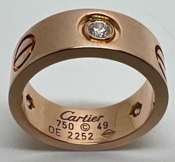 Cartier sale ring gumtree