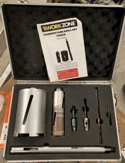 Workzone best sale drill set