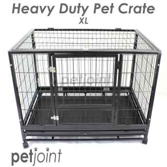 Extra Large Heavy-Duty Dog Crate Pet Kitten Cat Cage Home Kennel