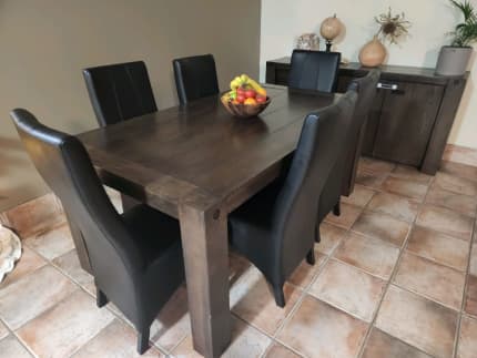 second hand large dining table