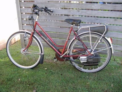 Motorised bike shop for sale