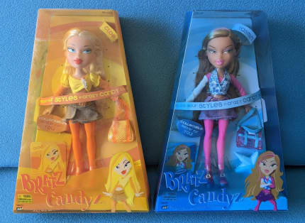 Vintage Bratz Summer Stickers NEW SEALED 2003 2-SHEETS 2 BEACH BAG