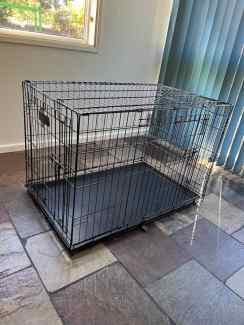 Collapsible Metal Dog Crate - excellent condition