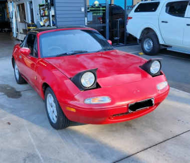 1989 MAZDA MX-5  5 SP MANUAL 2D CONVERTIBLE, 2 seats All Others