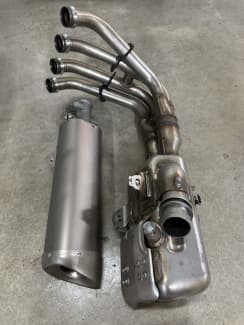 Yamaha r6 deals stock exhaust