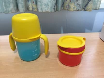  Tupperware Disney Snack Cups, 125ml, Set of 4 : Toys