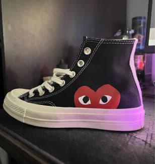 comme des garcons converse second hand