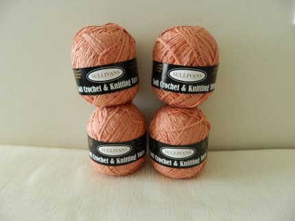 Sullivans Crochet & Knitting Yarn 50gm Orange : Sullivans