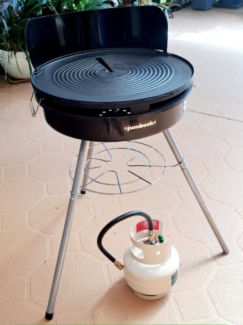 Jumbuck portable round hotplate bbq hotsell