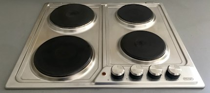 delonghi deh60sx1 60cm electric cooktop