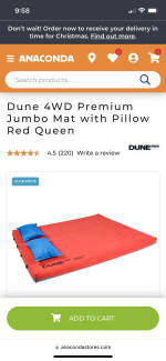 dune queen premium jumbo mat