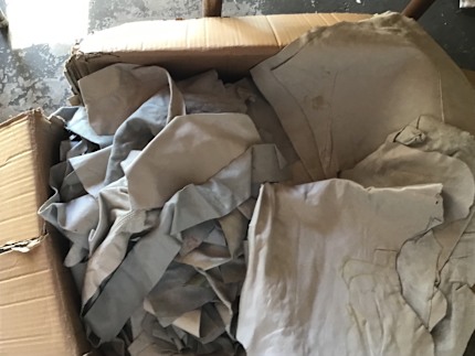 leather off cuts for sale