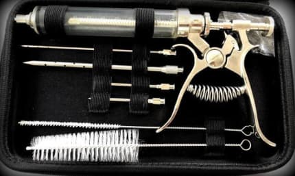 SpitJack The Magnum Meat Injector Gun (with 3 Needles)
