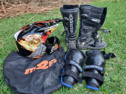 Dirt bike boots size on sale 9