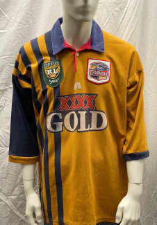 RARE SUPER LEAGUE JERSEY 1997 BRISBANE BRONCOS SIZE L RUGBY LEAGUE, Collectables, Gumtree Australia Hunters Hill Area - Hunters Hill